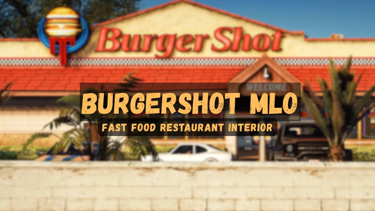 BurgerShot MLO FiveM – Fast Food Restaurant Interior